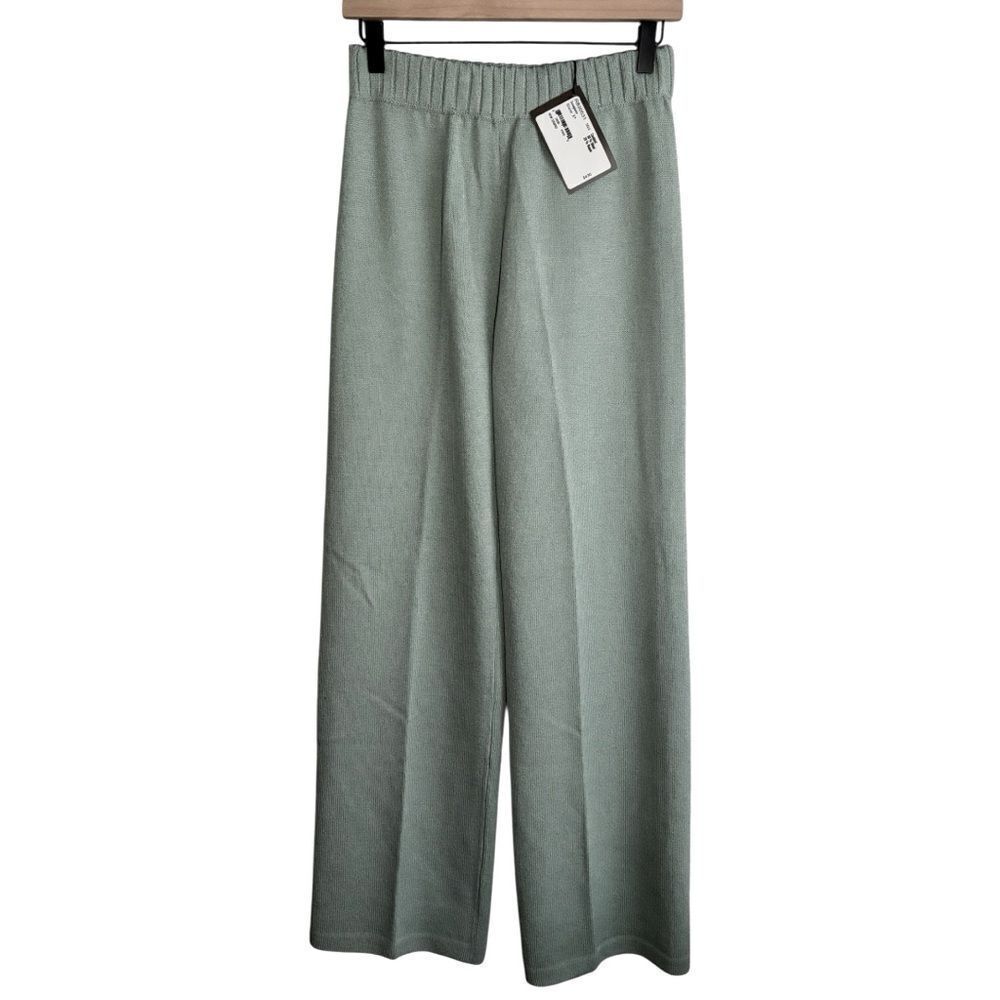 St. John Sport Wool Wide Leg Pants NWT